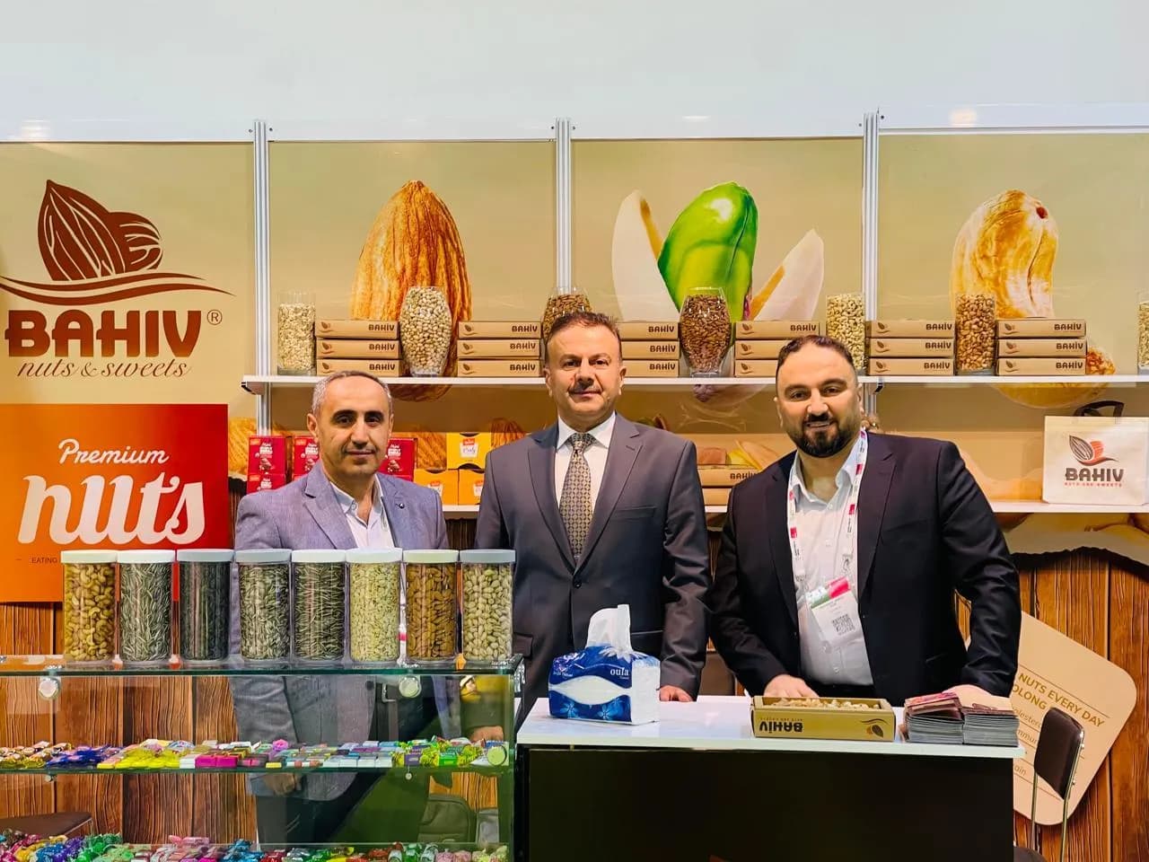 The BAHIV team inside one of the retail stores